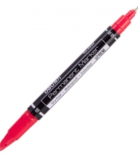 得力思達6824小雙頭記號筆(紅)*12