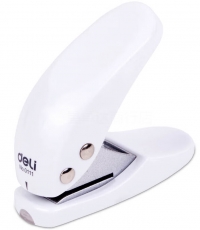 得力0111單孔打孔機（藍）